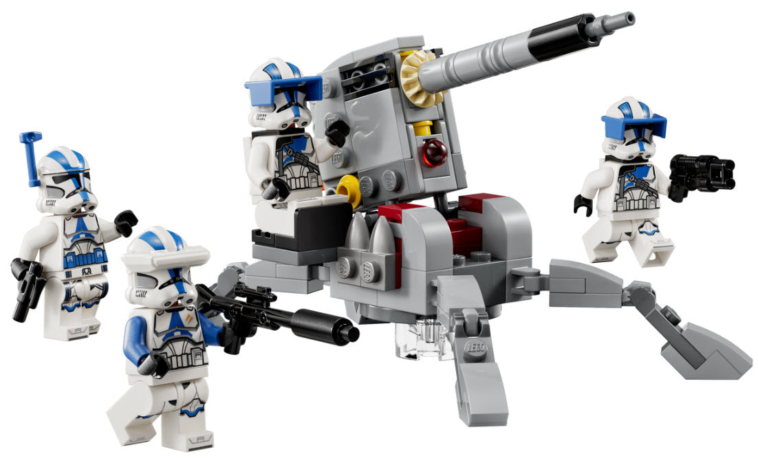 Inhalt: LEGO Star Wars 75345 501st Clone Troopers Battle Pack