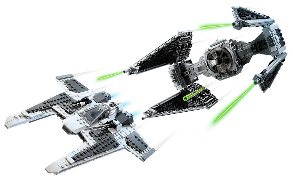 Detail 2: LEGO Star Wars 75348 Mandalorianischer Fang Fighter vs. TIE Interceptor