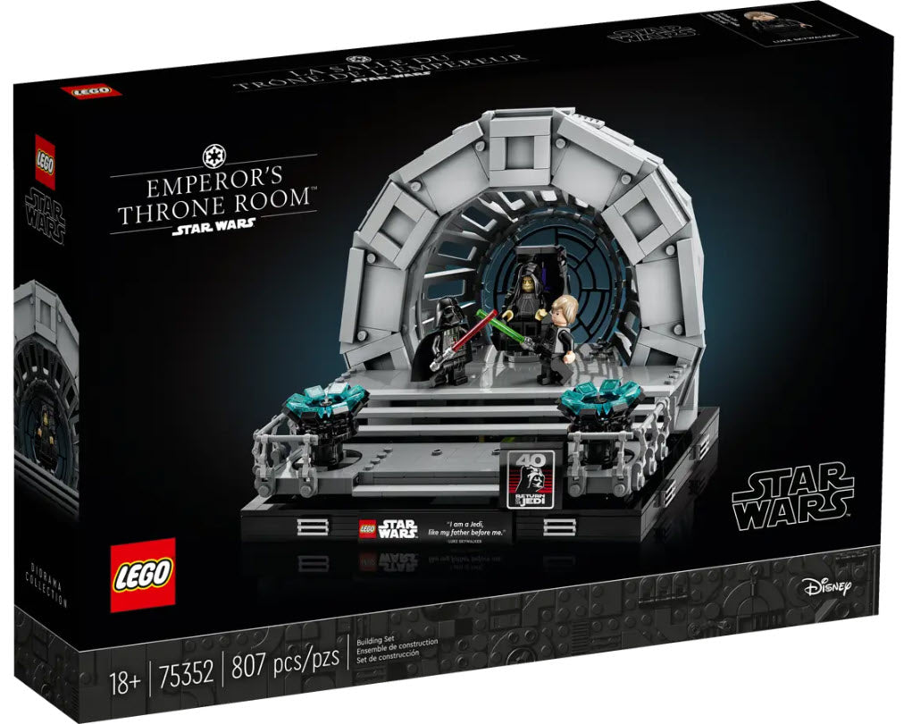 LEGO Star Wars 75352 Thronsaal des Imperators – Diorama