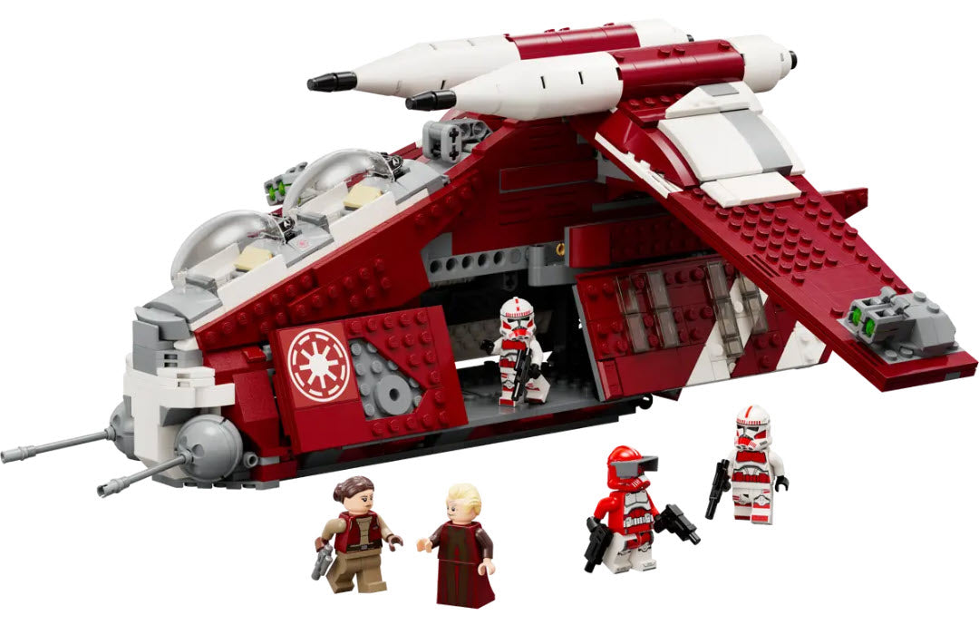 Inhalt: LEGO Star War 75354 Gunship der Coruscant-Wachen