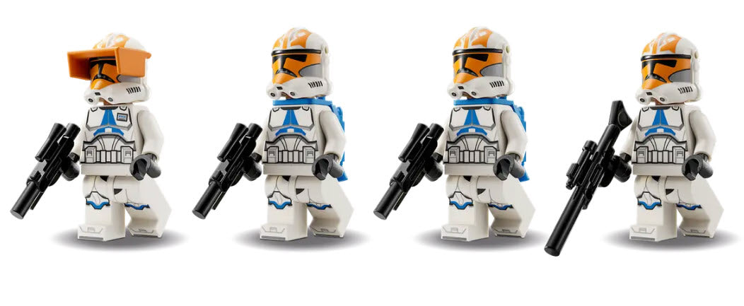 Minifiguren: LEGO Star War 75359 Ahsokas Clone Trooper der 332. Kompanie – Battle Pack