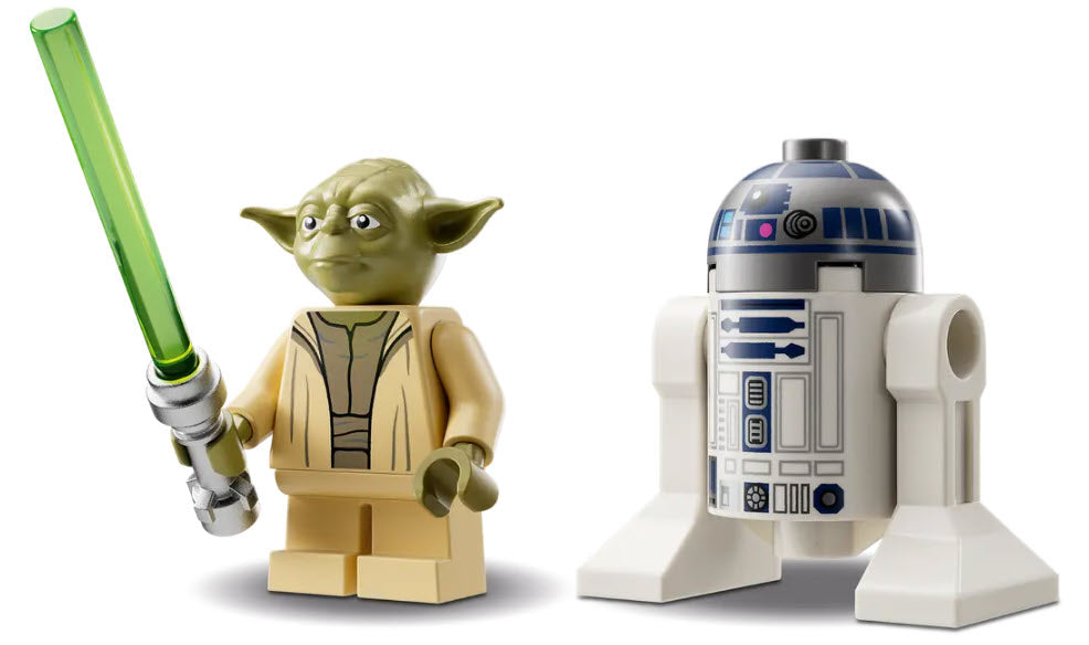 Minifiguren: LEGO Star War 75360 Yodas Jedi Starfighter