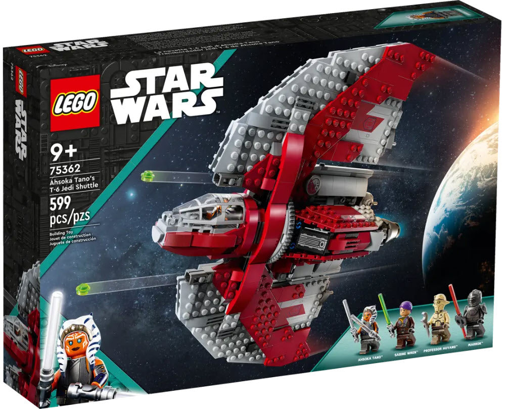 LEGO Star War 75362 Ahsoka Tanos T-6 Jedi Shuttle