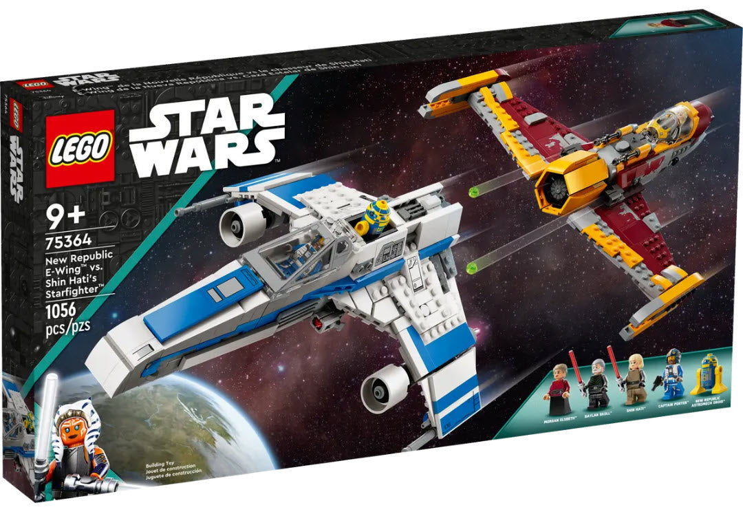 LEGO Star War 75364 New Republic E-Wing vs. Shin Hatis Starfighter