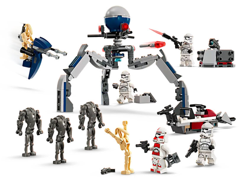 Detail 2: LEGO Star War 75372 Clone Trooper & Battle Droid Battle Pack