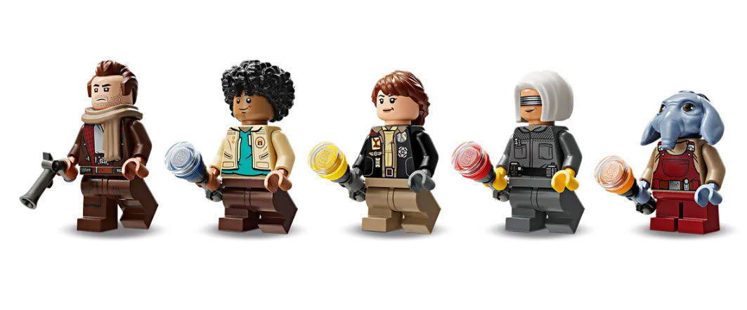 Minifiguren: LEGO Star War 75374 Die Onyx Cinder