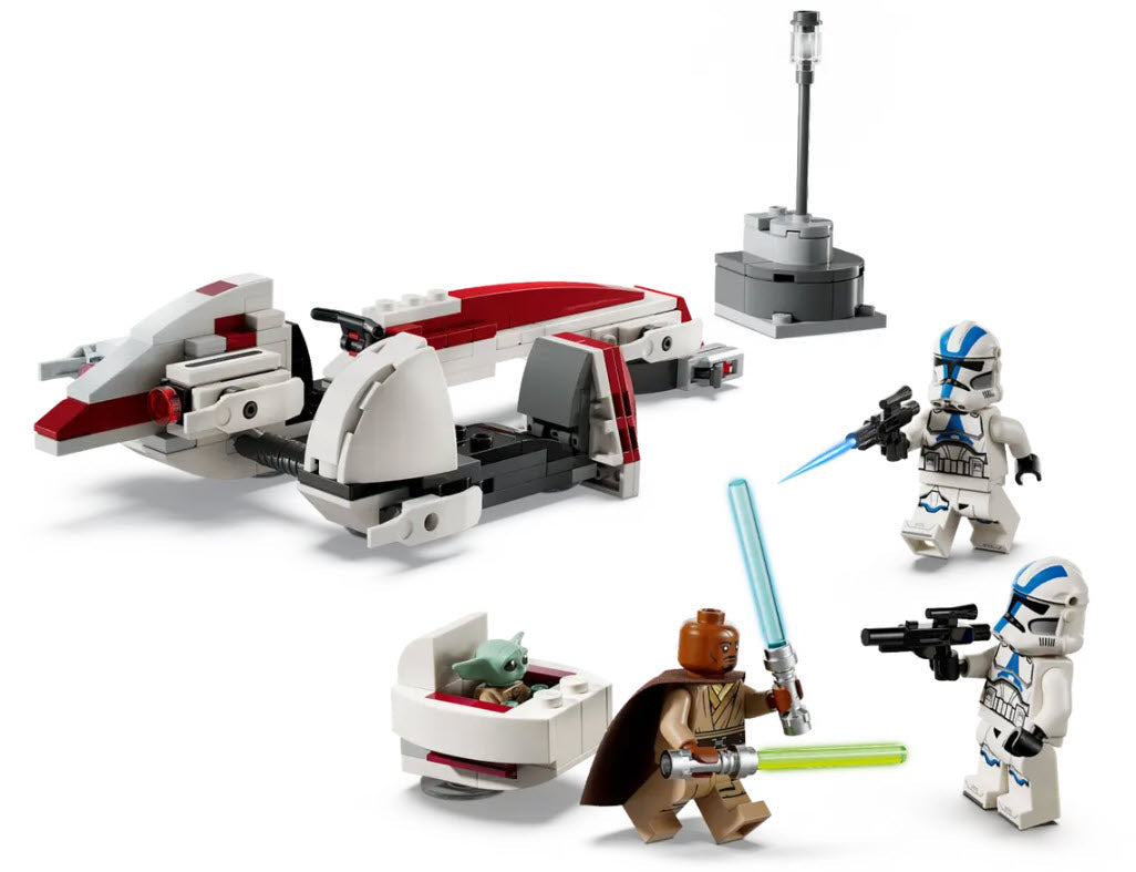 Detail 1: LEGO Star War 75378 Flucht mit dem BARC Speeder