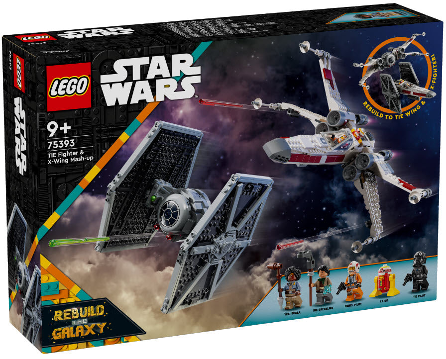 LEGO Star War 75393 Mashup aus TIE Fighter & X-Wing