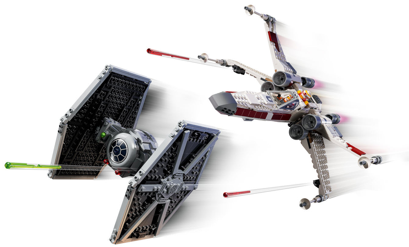 Detail 2: LEGO Star War 75393 Mashup aus TIE Fighter & X-Wing