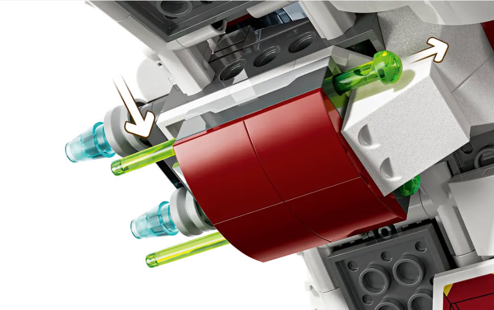Detail 2: LEGO Star Wars 75401 Ahsokas Jedi Interceptor