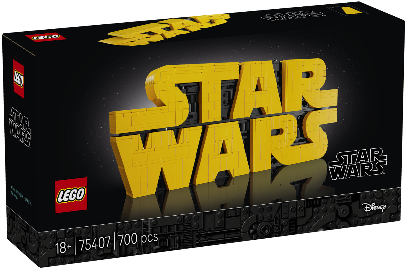 LEGO Star Wars 75407 Star Wars Logo aus LEGO Steinen