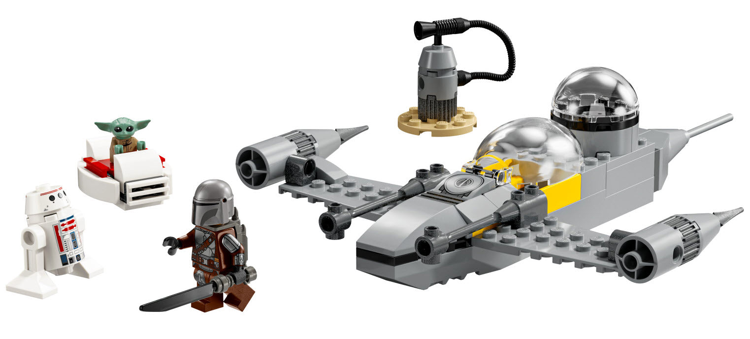Inhalt: LEGO Star Wars 75410 Mandos und Grogus N-1 Starfighter