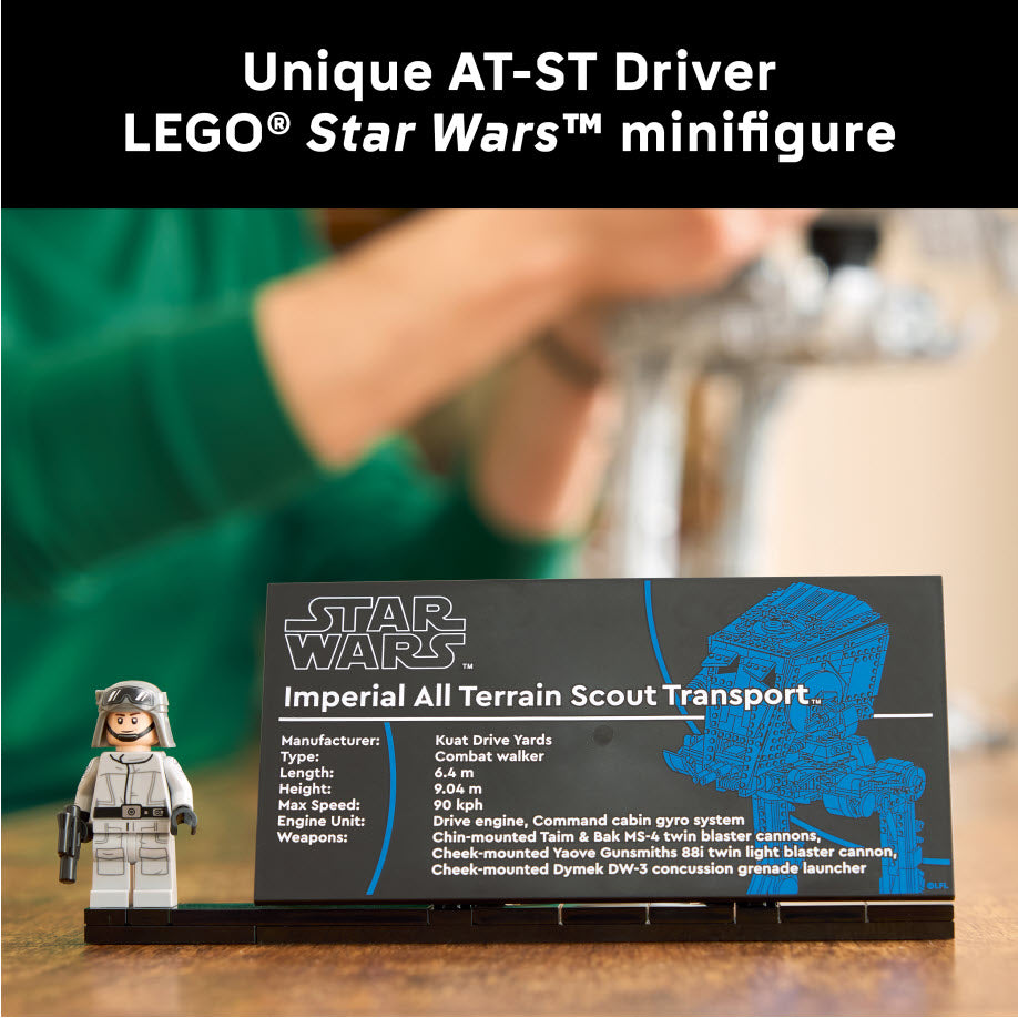 Minifiguren: LEGO Star Wars 75417 AT-ST Kampfläufer