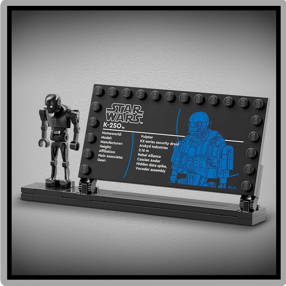 Minifiguren: LEGO Star Wars 75434 Sicherheitsdroide K-2SO