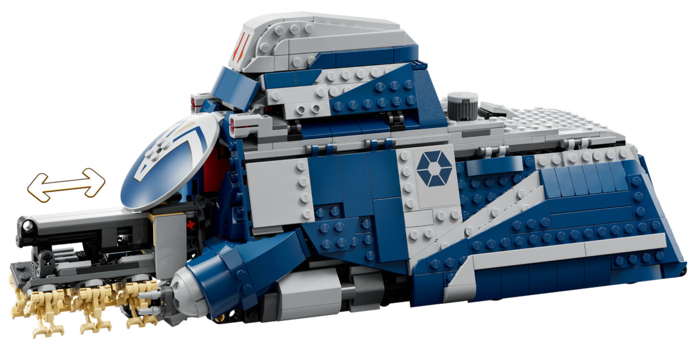 Detail 1: LEGO Star Wars 75435 MTT der Separatisten in der Schlacht von Felucia