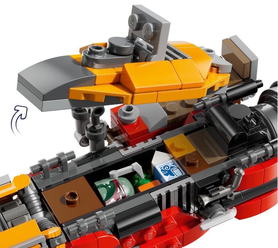 Detail 1: LEGO Star Wars 75437 Cobb Vanths Speeder
