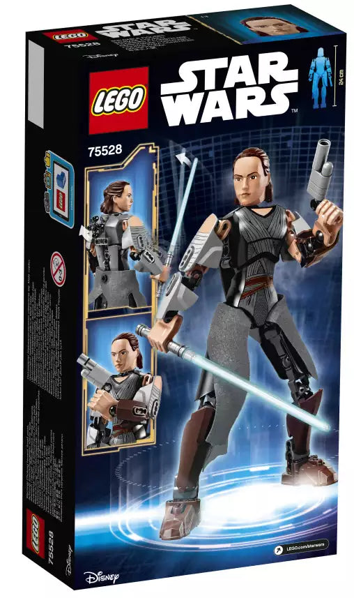 Box Rückansicht: LEGO Star Wars 75528 Rey