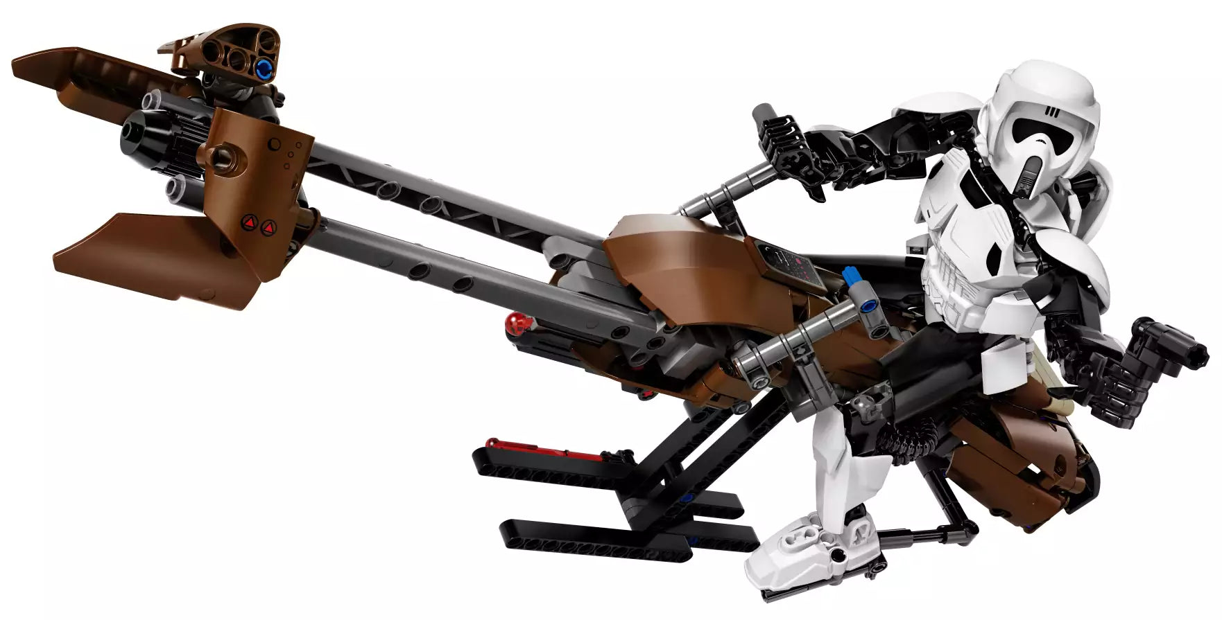 Inhalt: LEGO Star Wars 75532 Scout Trooper & Speeder Bike