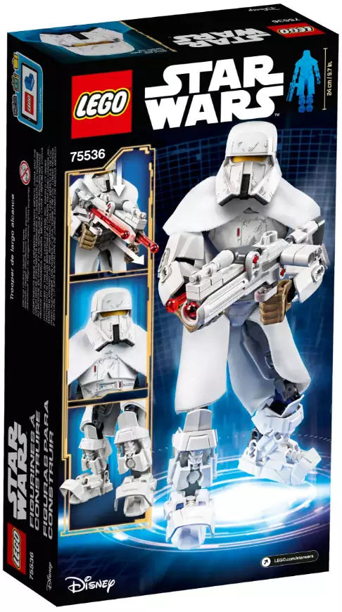 Box Rückansicht: LEGO Star Wars 75536 Range Trooper