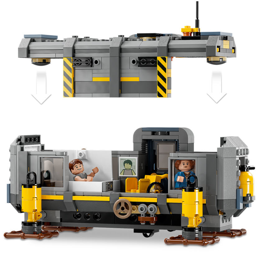 Detail 1: LEGO Avatar 75573 Schwebende Berge: Site 26 und RDA Samson