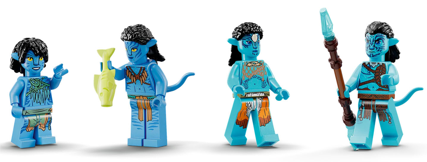 Minifiguren: LEGO Avatar 75578 Das Riff der Metkayina