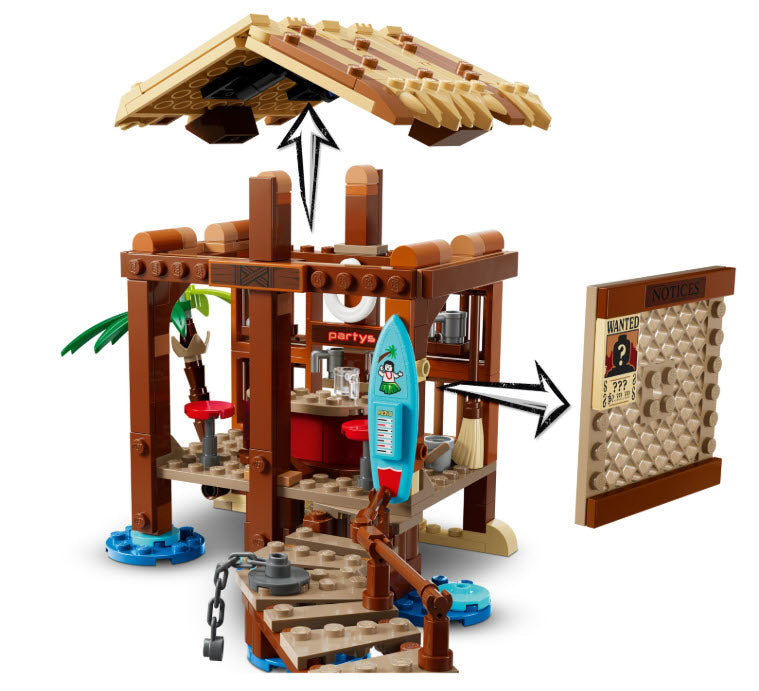 Detail 1: LEGO ONE PIECE 75636 Hütte im Windmühlendorf