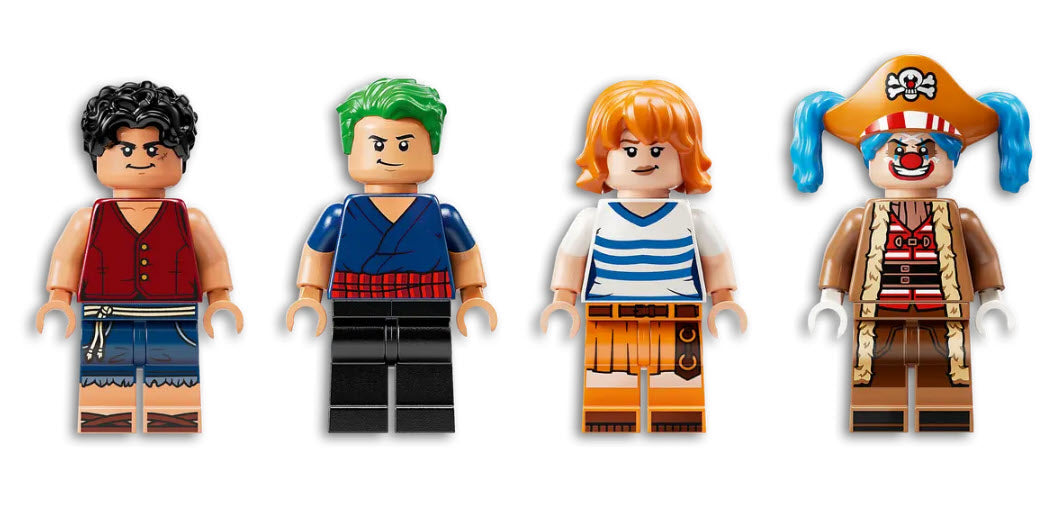 Minifiguren: LEGO One Piece 75637 Zirkuszelt von Buggy dem Clown