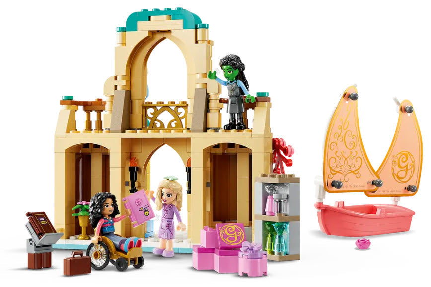 Inhalt: LEGO Wicked 75681 Glinda, Elphaba und Nessarose an der Universität Shiz