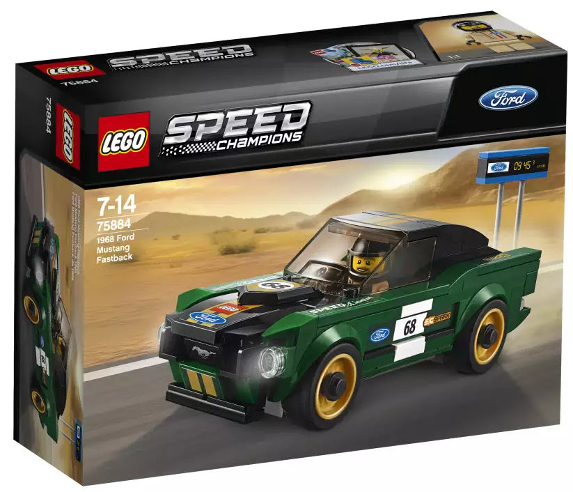 LEGO Speed Champions 75884 1968 Ford Mustang Fastback