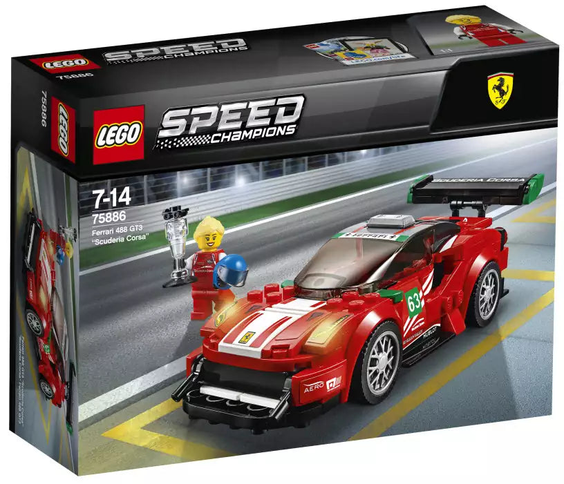 LEGO Speed Champions 75886 Ferrari 488 GT3 Scuderia Corsa