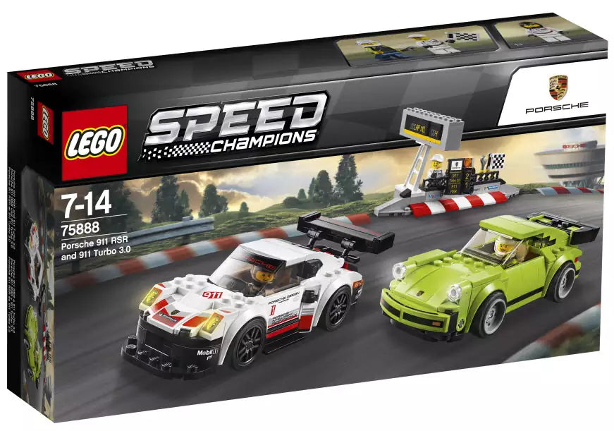 LEGO Speed Champions 75888 Porsche 911 RSR und 911 Turbo 3.0