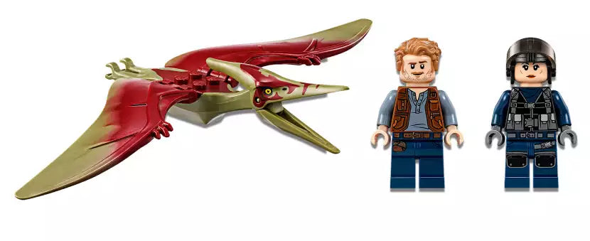 Minifiguren: LEGO Jurassic World 75926 Pteranodon-Jagd