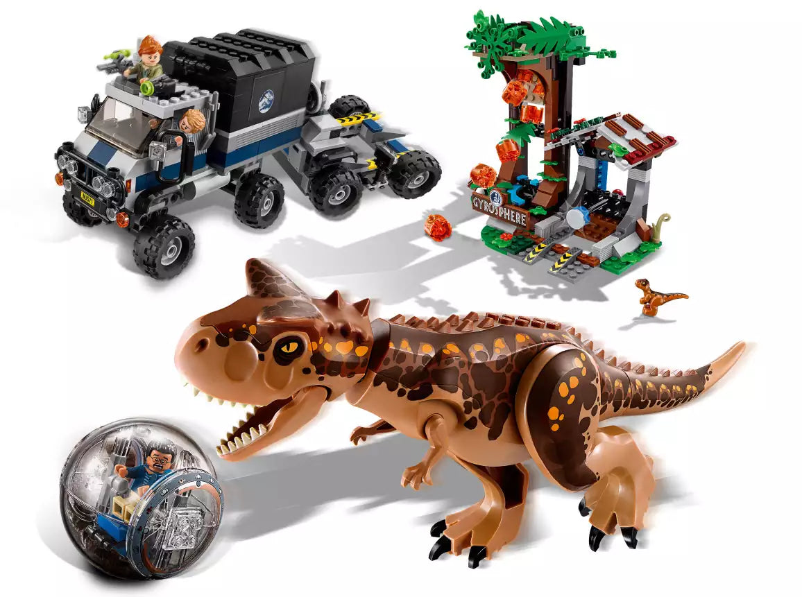 Detail 1: LEGO Jurassic World 75929 Carnotaurus - Flucht in der Gyrosphere