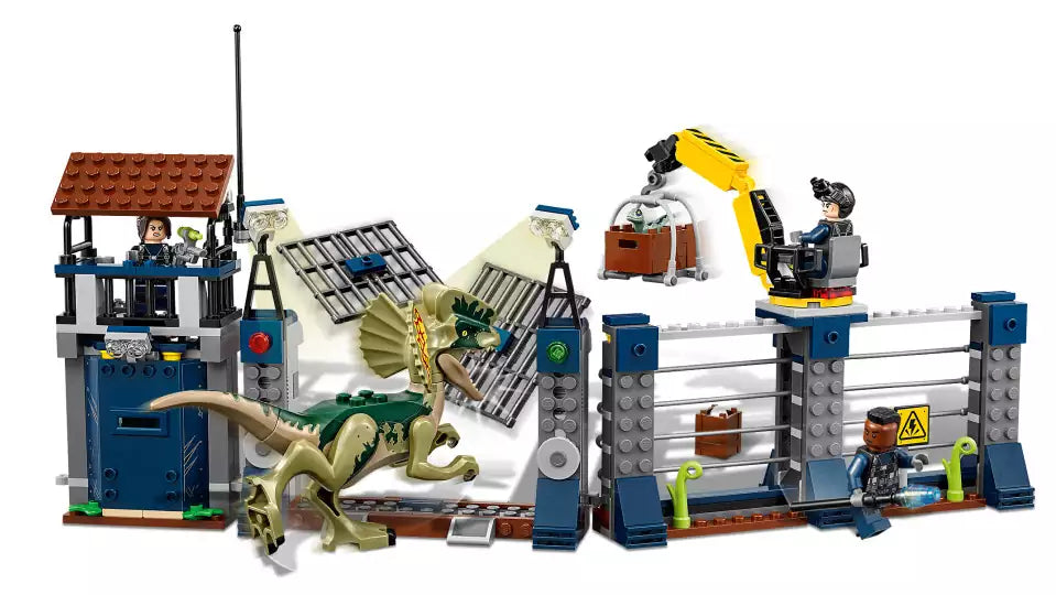Detail 1: LEGO Jurassic World 75931 Angriff des Dilophosaurus