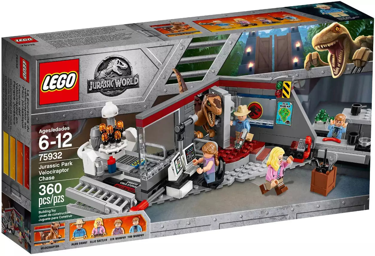 LEGO Jurassic World 75932 Jagd auf den Velociraptor