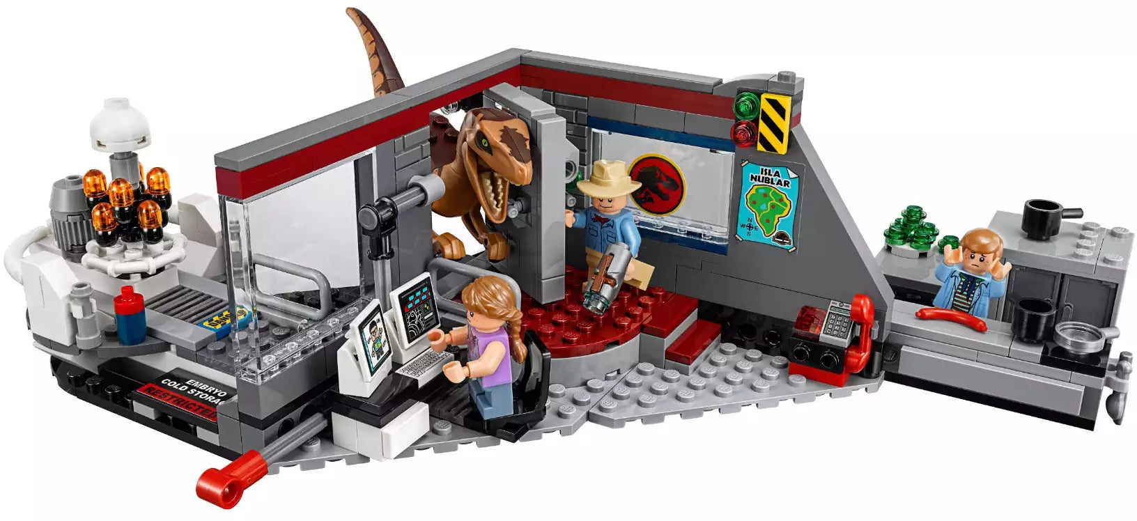 Detail 1: LEGO Jurassic World 75932 Jagd auf den Velociraptor