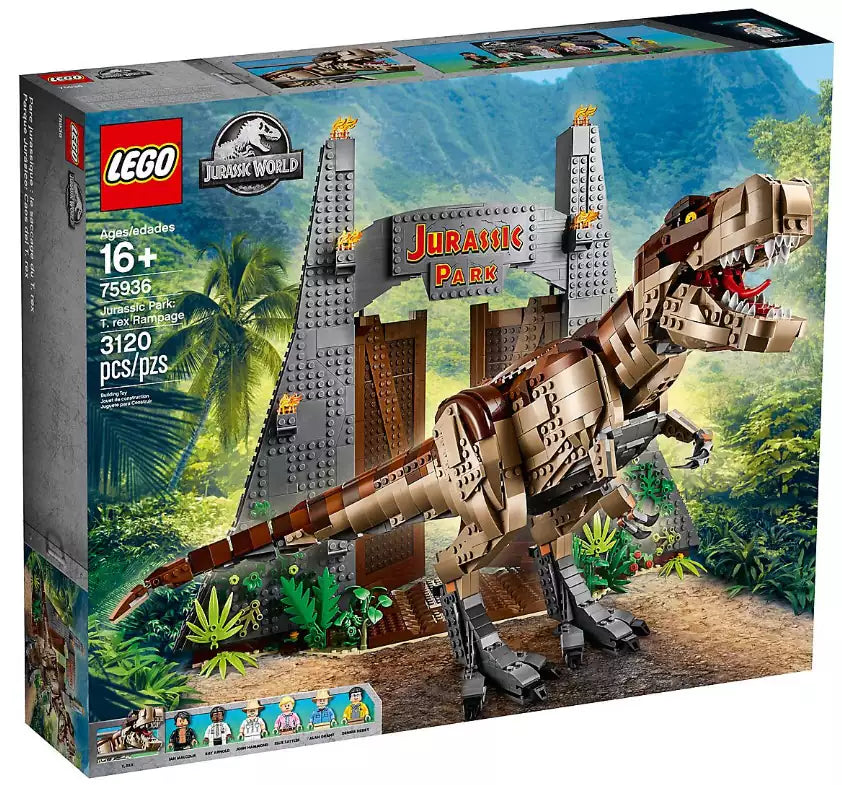 LEGO Jurassic World 75936 Jurassic Park: T. Rex' Verwüstung