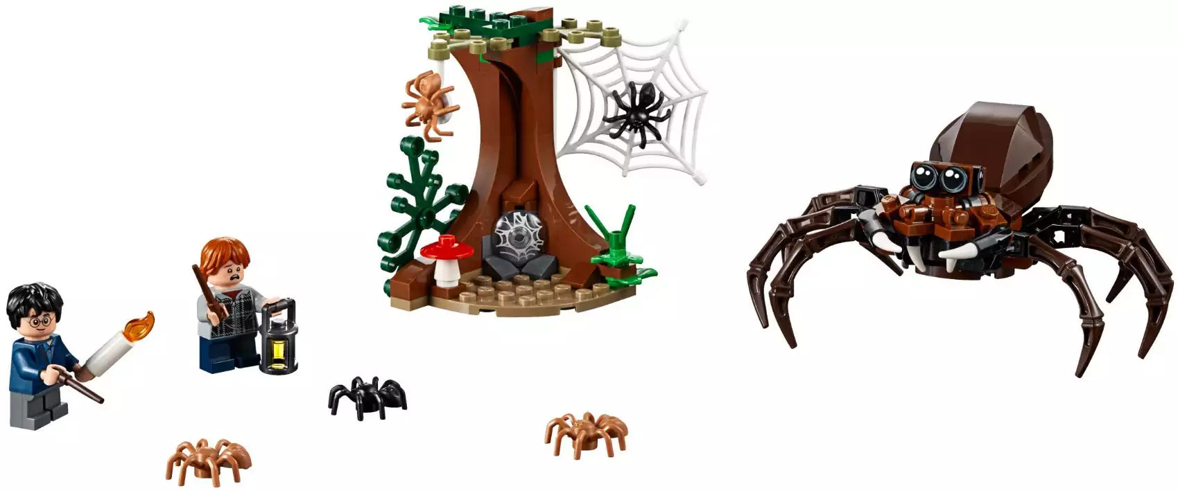 Inhalt: LEGO Harry Potter 75950 Aragogs Versteck