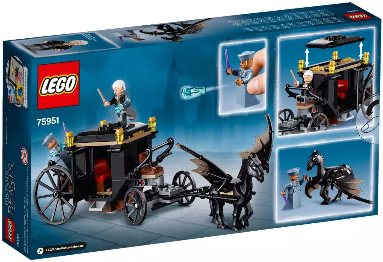 Box Rückseite: LEGO Harry Potter 75951 Grindelwalds Flucht