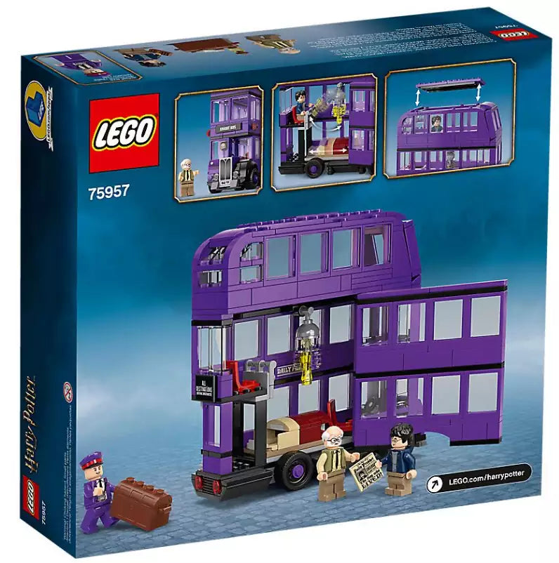 Box Rückansicht: LEGO Harry Potter 75957 Der Fahrende Ritter