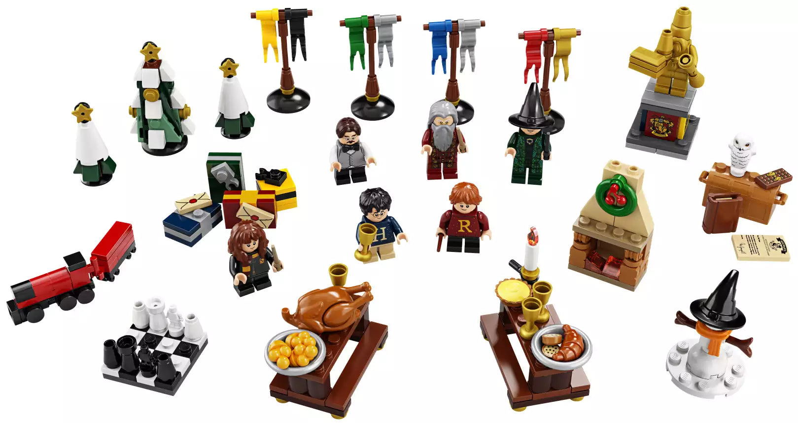 Inhalt: LEGO Harry Potter 75964 Adventskalender 2019