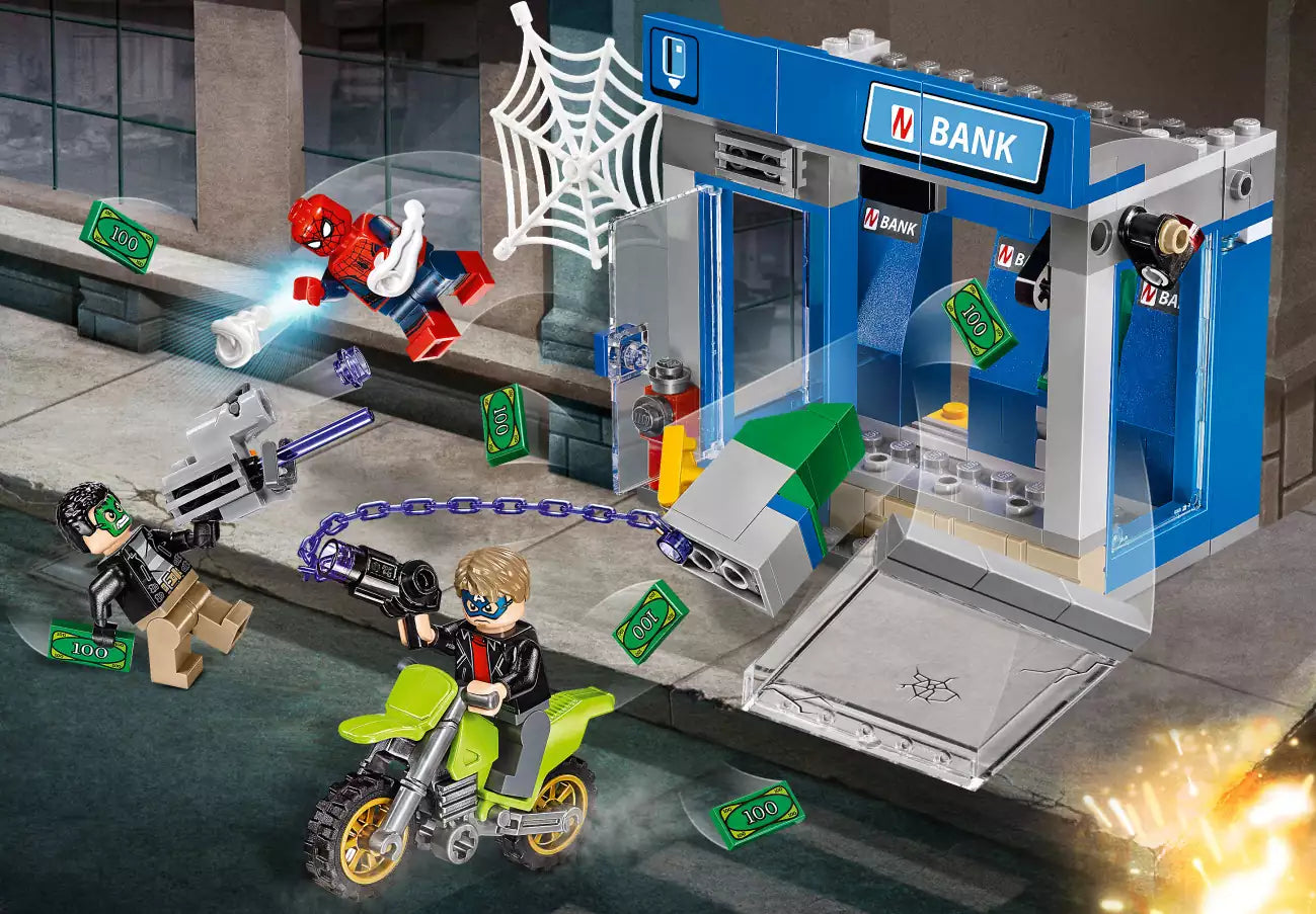 Detail 2: LEGO Super Heroes 76082 Action am Geldautomaten