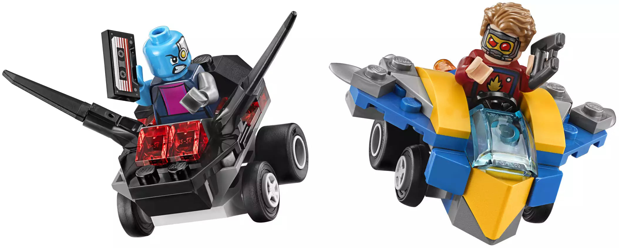 Inhalt: LEGO Super Heroes 76090 Star-Lord vs. Nebula
