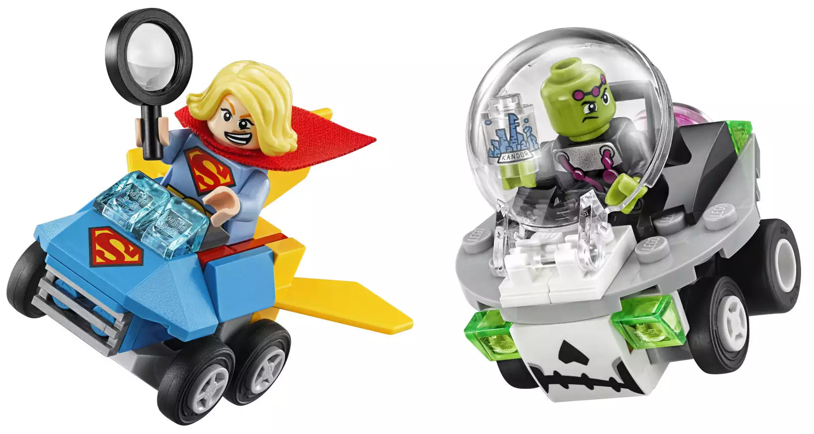 Inhalt: LEGO Super Heroes 76094 Supergirl vs. Brainiac