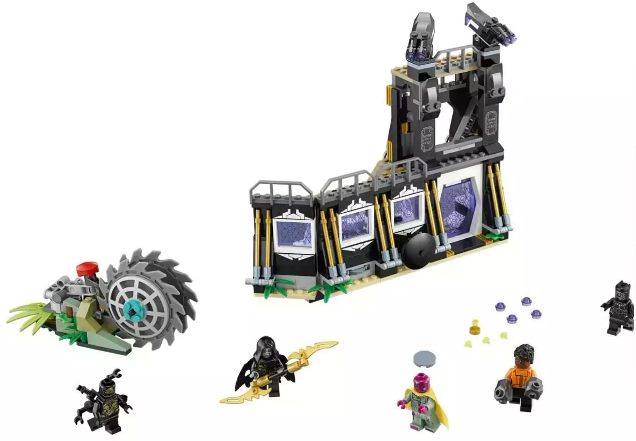 Inhalt: LEGO Super Heroes 76103 Corvus Glaives Attacke