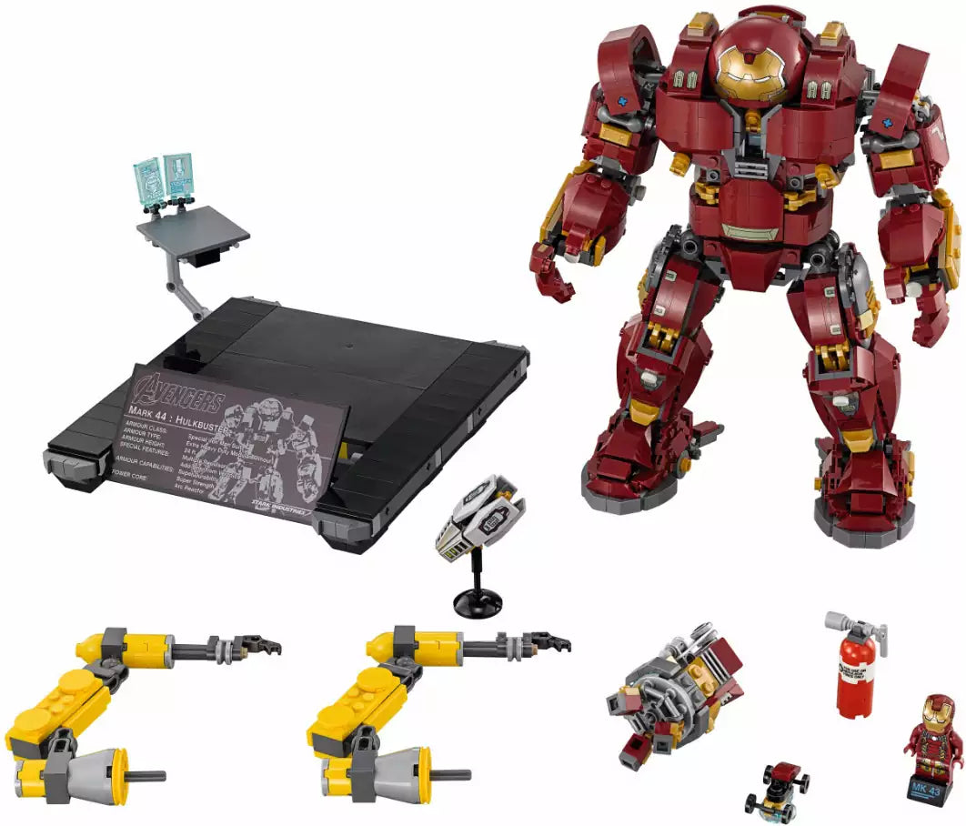 Inhalt: LEGO Super Heroes 760105 Der Hulkbuster: Ultron Edition