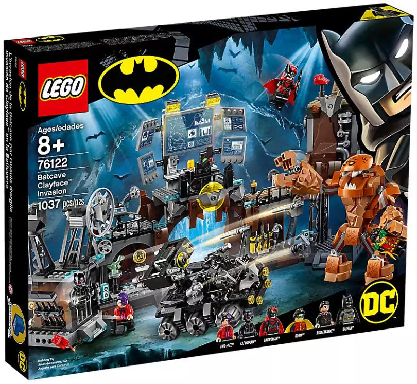 LEGO Super Heroes 76122 Clayface Invasion in die Bathöhle