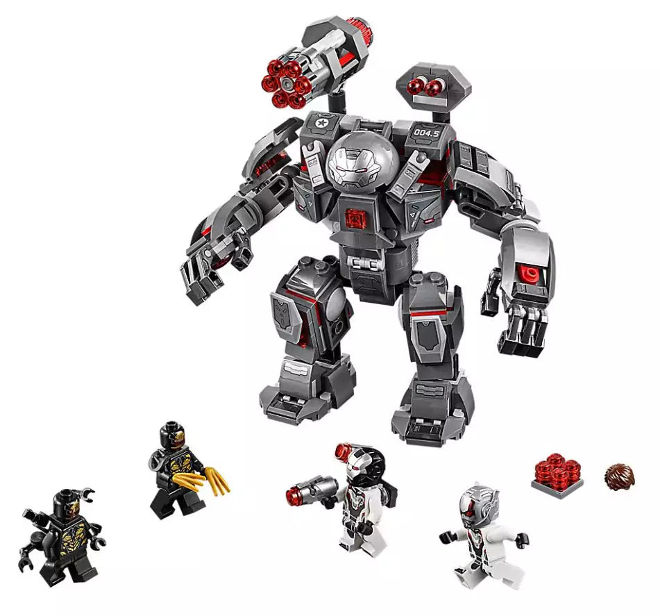 Inhalt: LEGO Super Heroes 76124 War Machine Buster