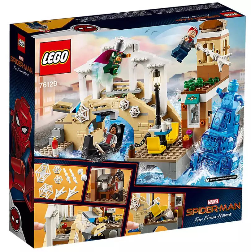 Box Rückansicht: LEGO Super Heroes 76129 Angriff von Hydro-Man