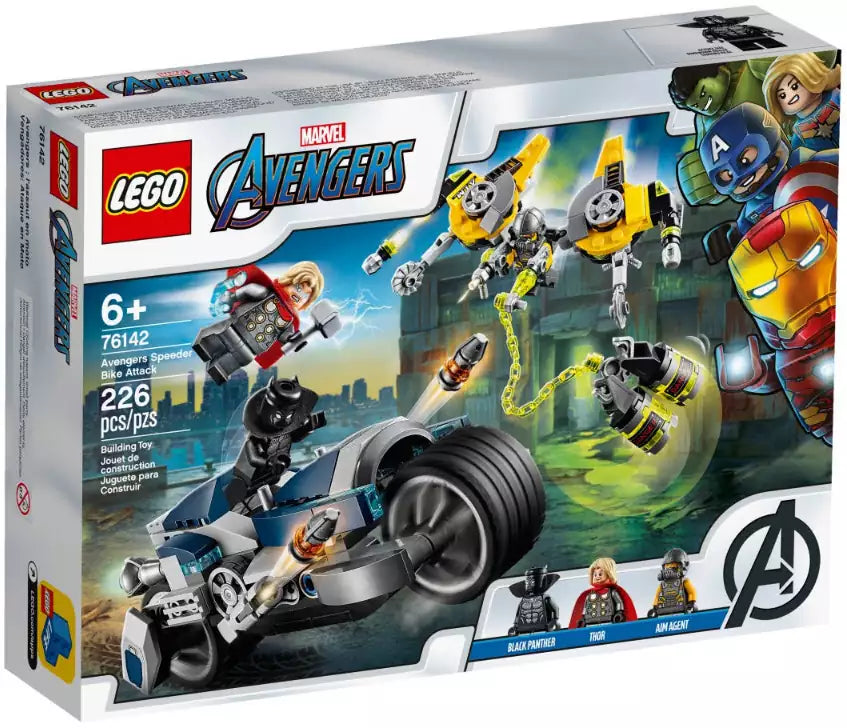 LEGO Super Heroes 76142 Avengers Speeder-Bike Attacke